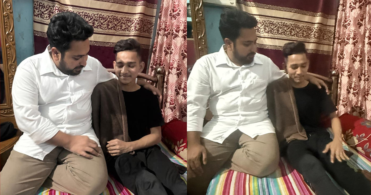 আহত জুলাই যোদ্ধা আতিকুলের সার্বিক খোঁজ নিলেন নাহিদ ইসলাম