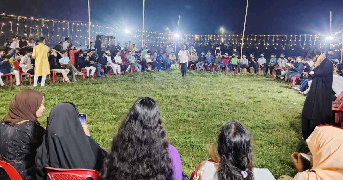 রাকসুতে অংশ নেওয়া ছাত্রদলের প্রার্থীদের মিলনমেলা