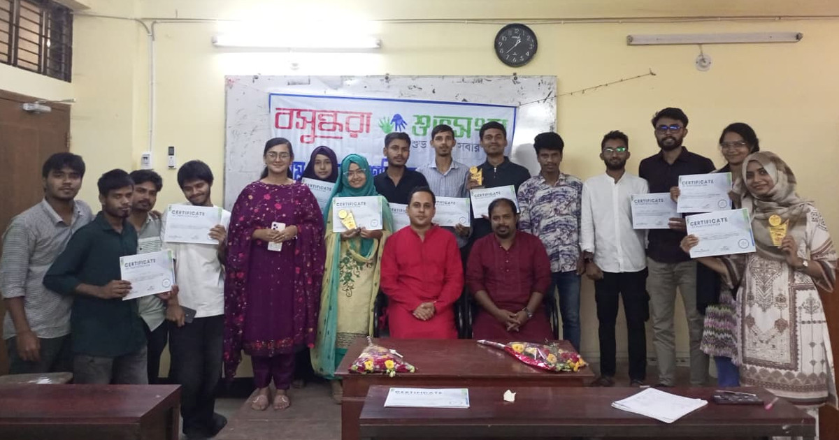শিক্ষার্থীদের যুক্তিবোধ ও বক্তৃতা দক্ষতা বিকাশে বেরোবি শুভসংঘের উপস্থিত বক্তৃতা প্রতিযোগিতা