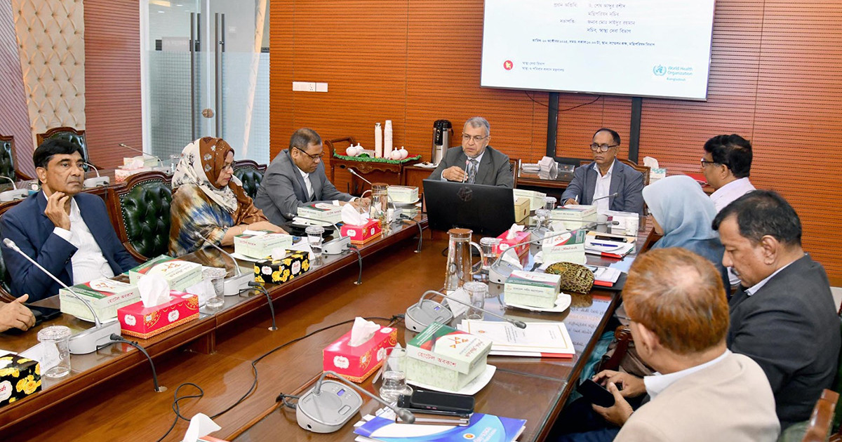 অসংক্রামক রোগ প্রতিরোধে ‘যৌথ ঘোষণা’ বাস্তবায়ন নিয়ে দ্বিতীয় পর্যায়ের সভা