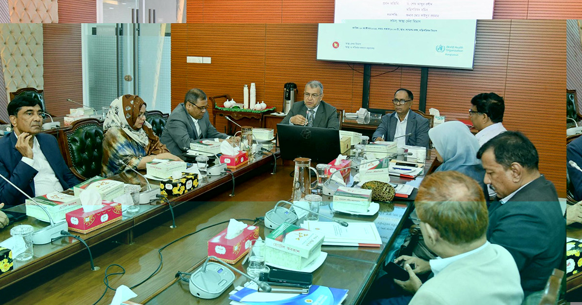 অসংক্রামক রোগ প্রতিরোধে ‘যৌথ ঘোষণা’ বাস্তবায়ন নিয়ে দ্বিতীয় পর্যায়ের সভা