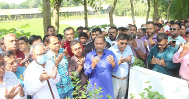 শহীদ তায়িমের কবর জিয়ারত ও স্বজনদের পাশে ‘আমরা বিএনপি পরিবার’