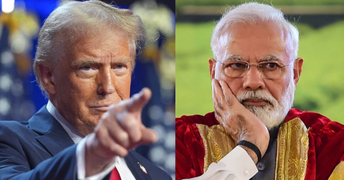 রাশিয়ার তেল কেনা নিয়ে ভারতকে বড় হুমকি ট্রাম্পের