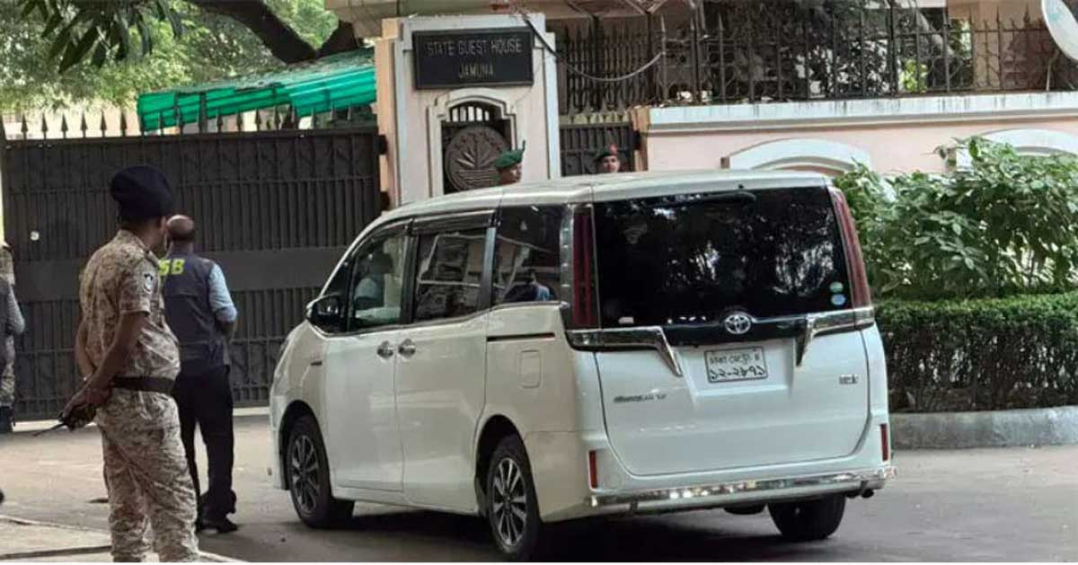 যমুনায় এনসিপির প্রতিনিধিদল
