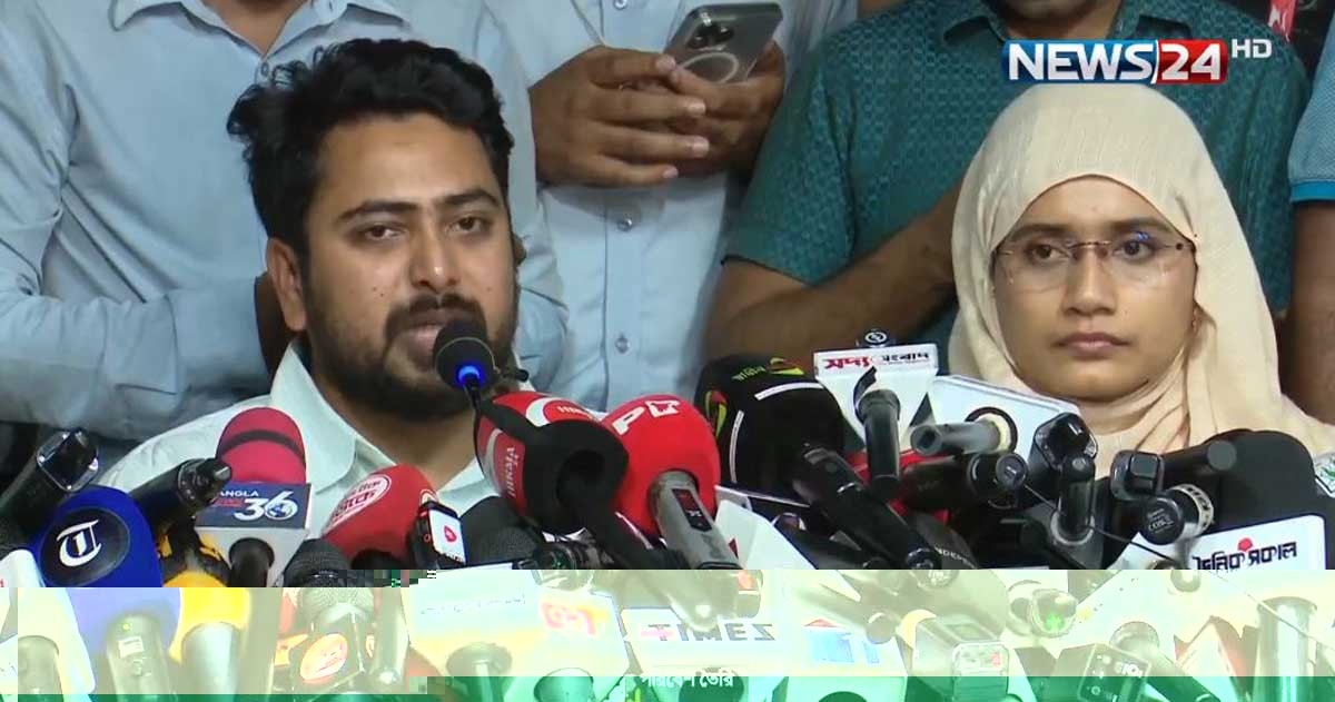 প্রধান উপদেষ্টার সঙ্গে বৈঠক শেষে যা বললেন নাহিদ ইসলাম