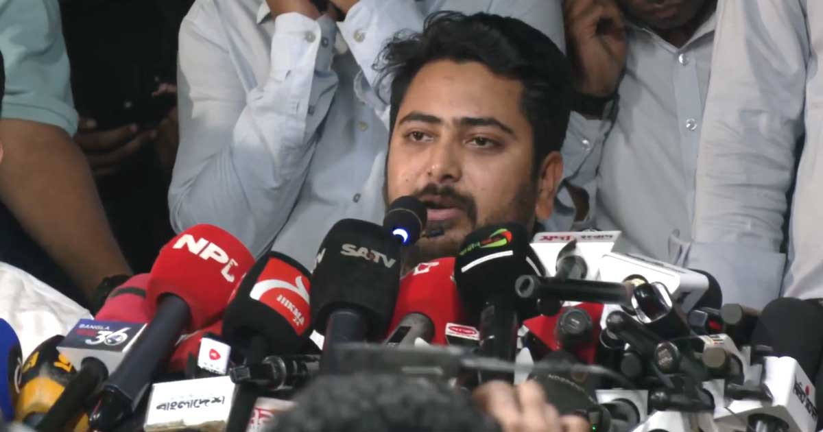বিদ্যমান সংবিধানের অধীনে জুলাই সনদের আদেশ জারির সুযোগ নেই: নাহিদ