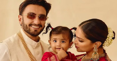 প্রকাশ্যে মেয়েকে সামনে আনলেন দীপিকা–রণবীর, ছবি ভাইরাল