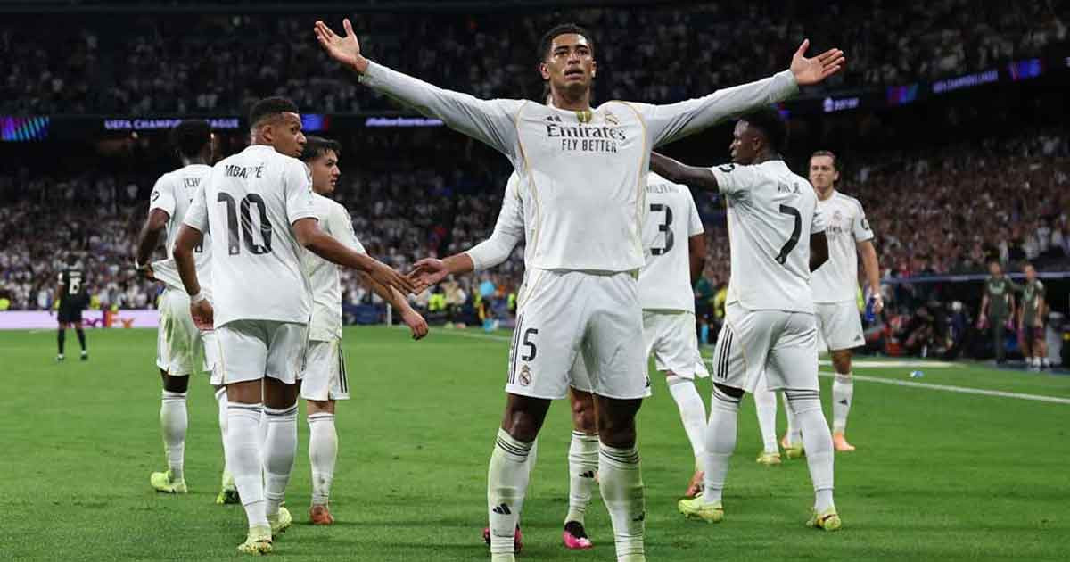 জুভেন্টাসকে মাটিতে নামিয়ে টানা তিনে তিন রিয়াল মাদ্রিদের