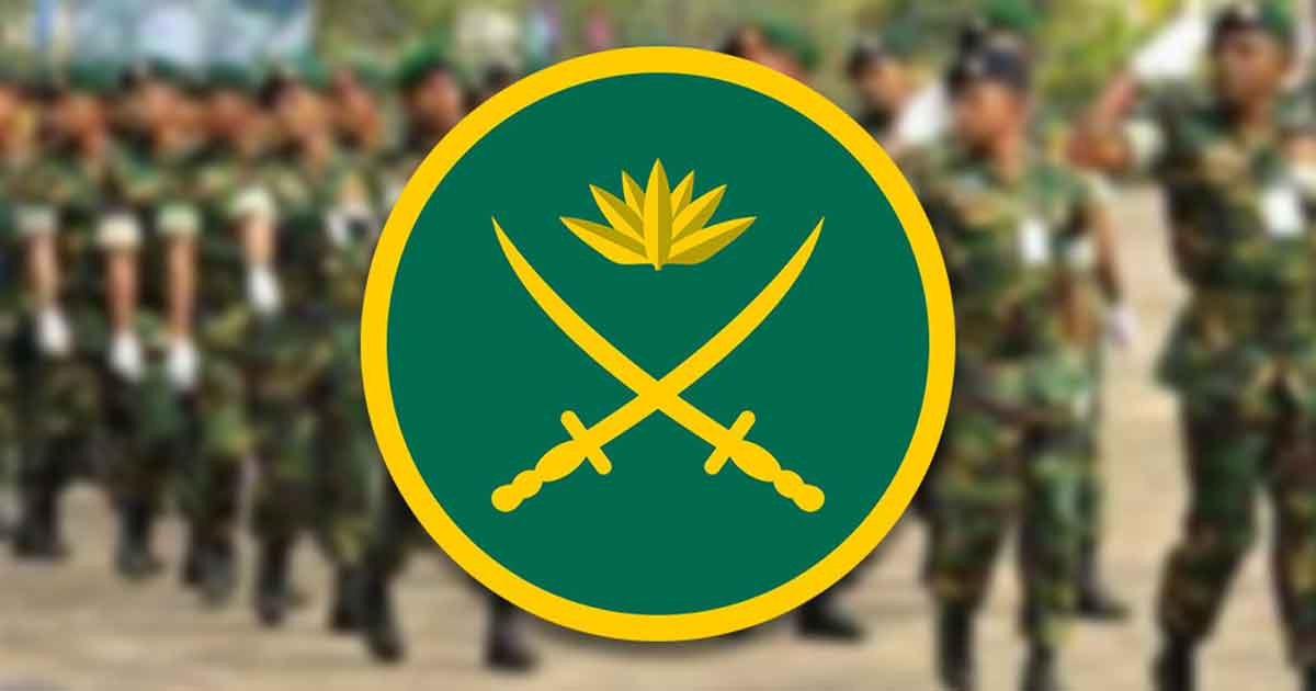 সেনাবাহিনীকে সব বিতর্কের ঊর্ধ্বে রাখতে হবে