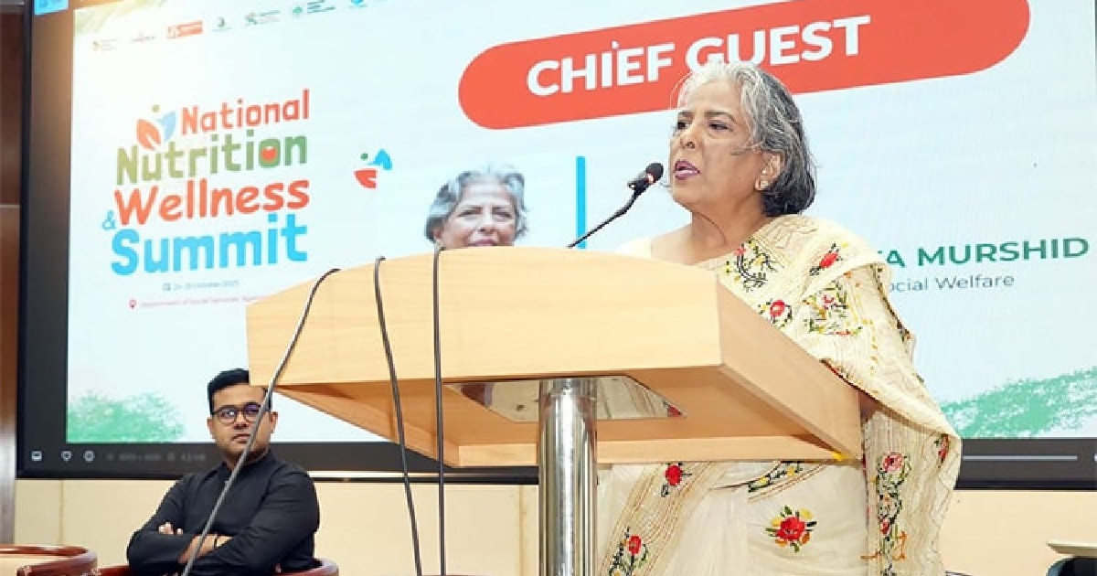 নতুন বাংলাদেশে শারীরিক ও মানসিক সুস্থতার কথা ভাবতে হবে: উপদেষ্টা শারমীন