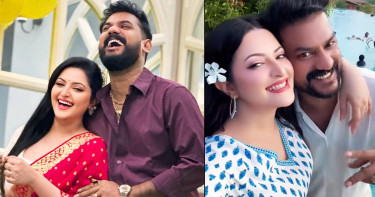 ‘আমার অর্ধেক জীবনে সবচেয়ে সুন্দর মুহূর্ত তুমি দিয়েছো পরী, আই লাভ ইউ’