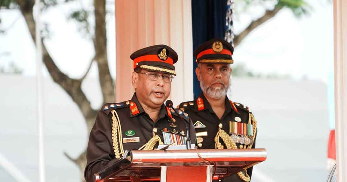 দেশ গঠনে কোর অব ইঞ্জিনিয়ার্সের প্রশংসায় সেনাপ্রধান