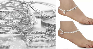 স্বর্ণের পর এবার কমলো রুপার দামও, ভরি কত?