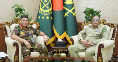 সেনাপ্রধানের সঙ্গে পাকিস্তানের জয়েন্ট চিফস অব স্টাফ কমিটির চেয়ারম্যানের সাক্ষাৎ