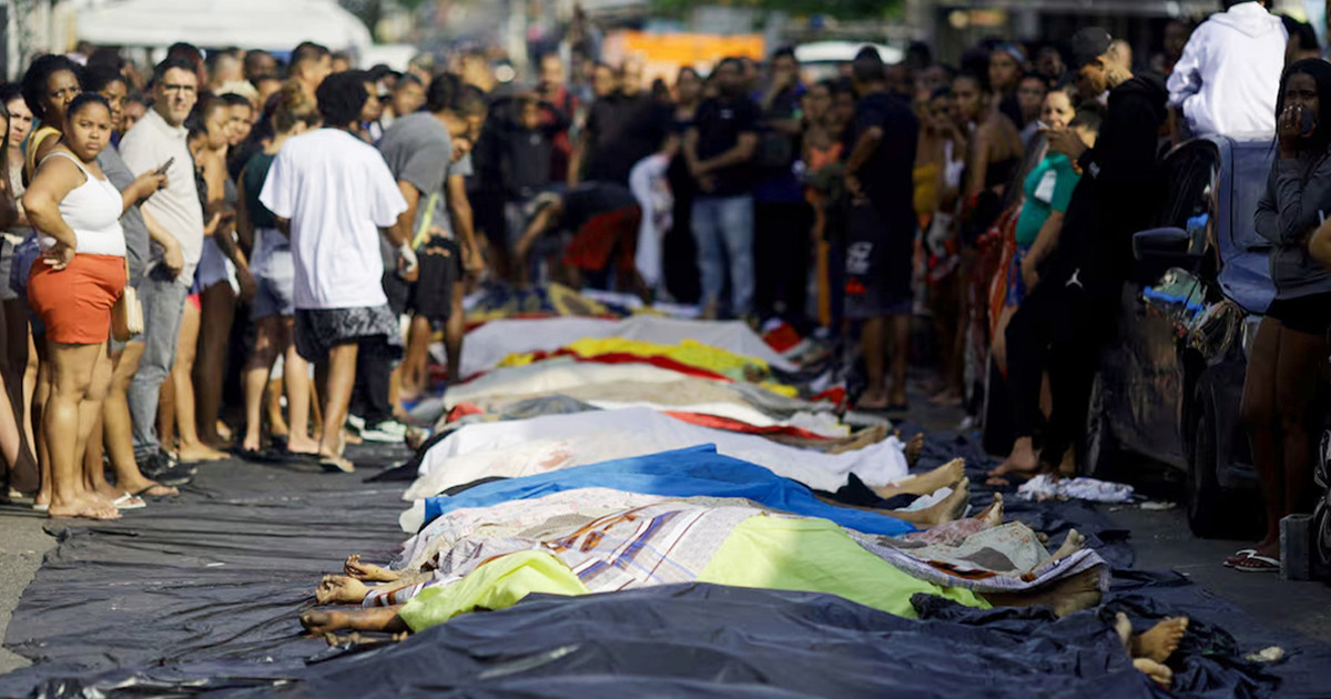 ব্রাজিলে পুলিশের অভিযানের পর রাস্তায় মিলল ৬০ মরদেহ