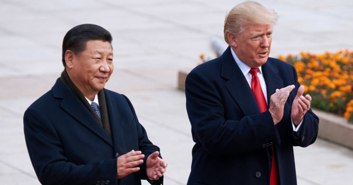 ট্রাম্প ও সি বৈঠক শুরু