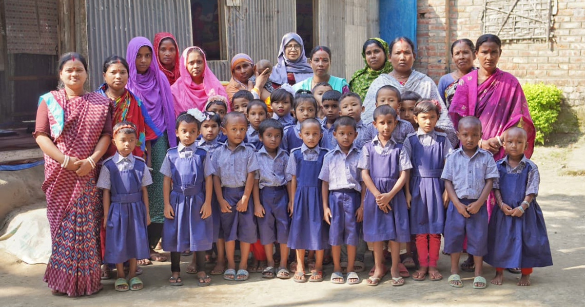 প্রান্তিক ও সুবিধাবঞ্চিত শিশুদের প্রাক-প্রাথমিক শিক্ষা দিচ্ছে শিশুকানন