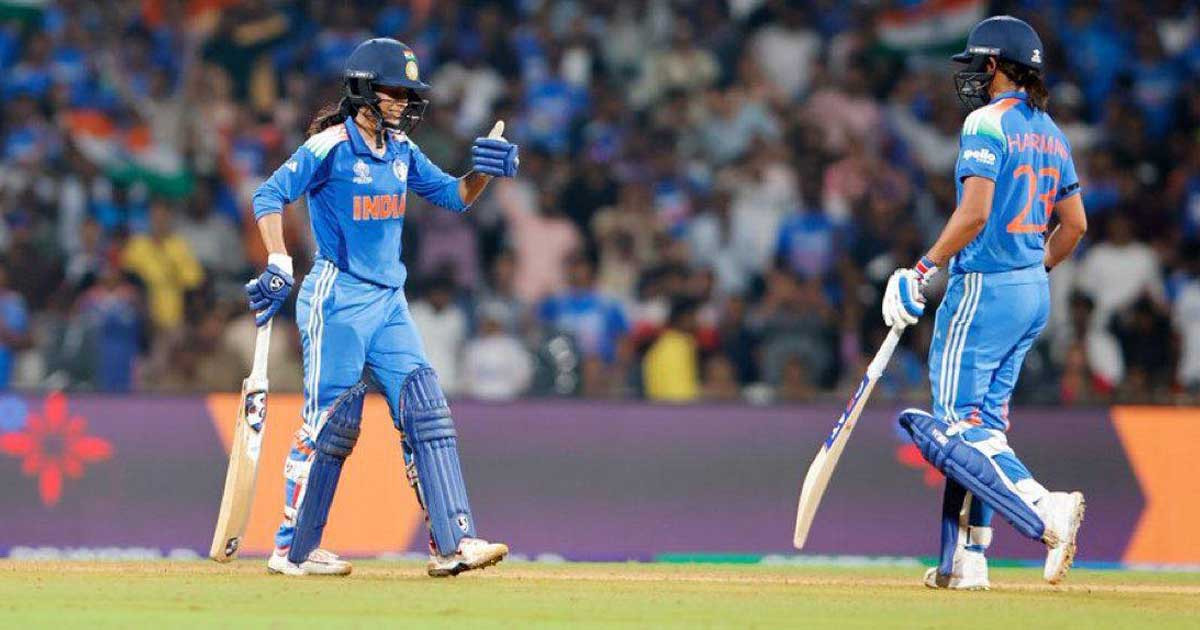 রেকর্ড রান তাড়া করে অজিদের হারিয়ে ফাইনালে ভারতীয় নারীরা