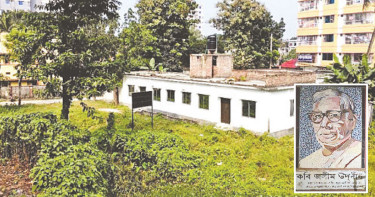 নানা কৌশলে পল্লীকবির জমি দখল