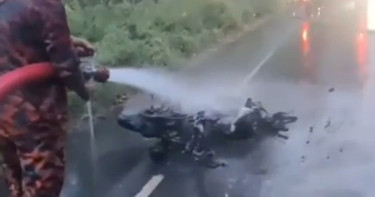 রাজশাহীতে ট্রাকের সঙ্গে মুখোমুখি সংঘর্ষে মোটরসাইকেল চালক নিহত