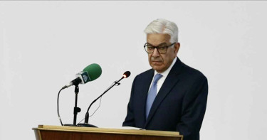 গাজায় শান্তিরক্ষী বাহিনী পাঠানোর সিদ্ধান্ত প্রক্রিয়াধীন: পাকিস্তানের প্রতিরক্ষামন্ত্রী