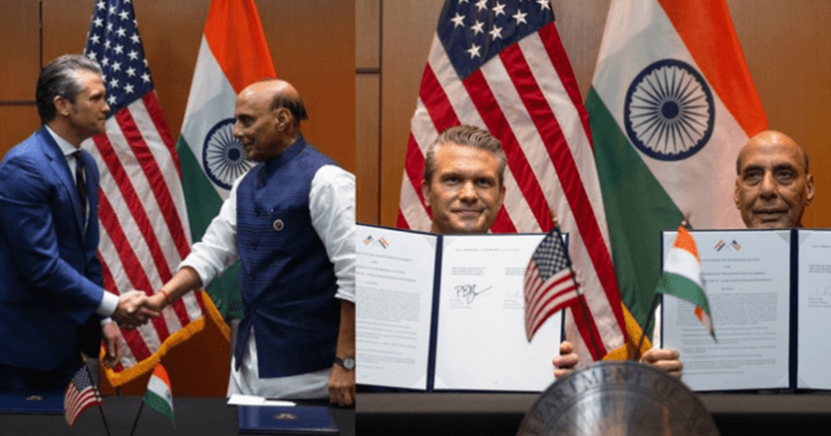 ভারত–যুক্তরাষ্ট্র প্রতিরক্ষা সহযোগিতা জোরদারে ১০ বছর মেয়াদি চুক্তি সই