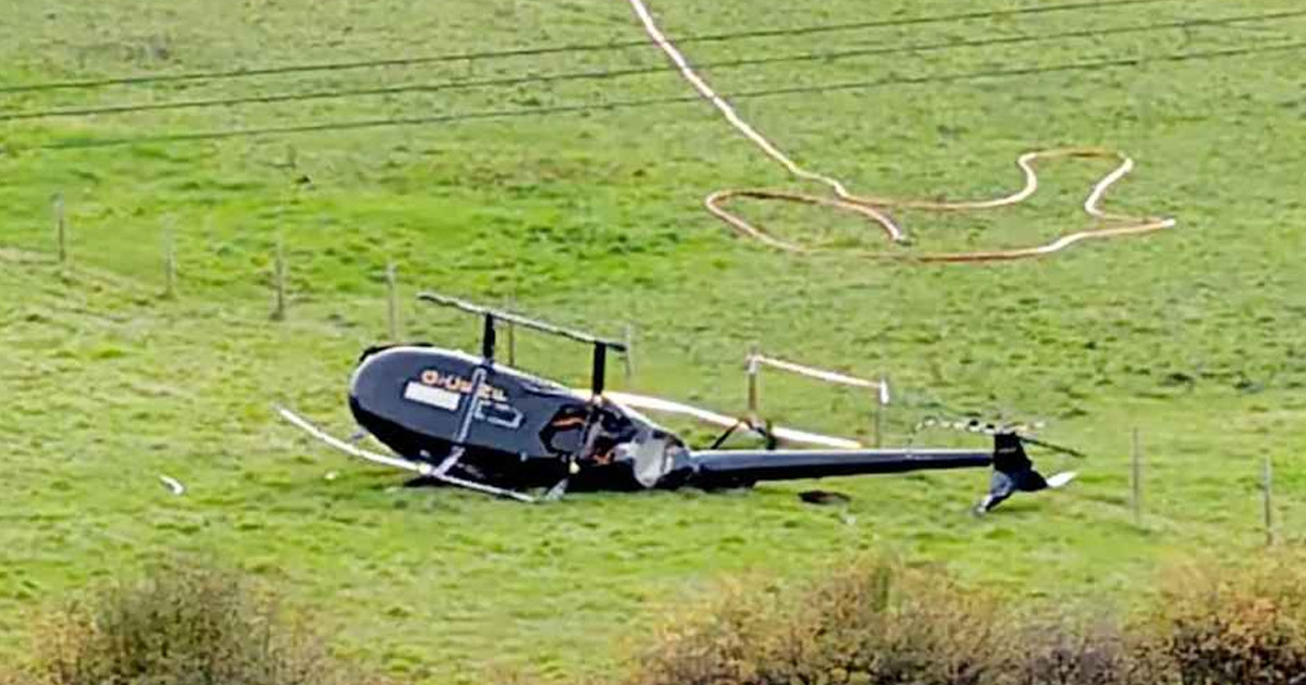 আছড়ে পড়লো ব্রিটিশ হেলিকপ্টার, নিহত ১