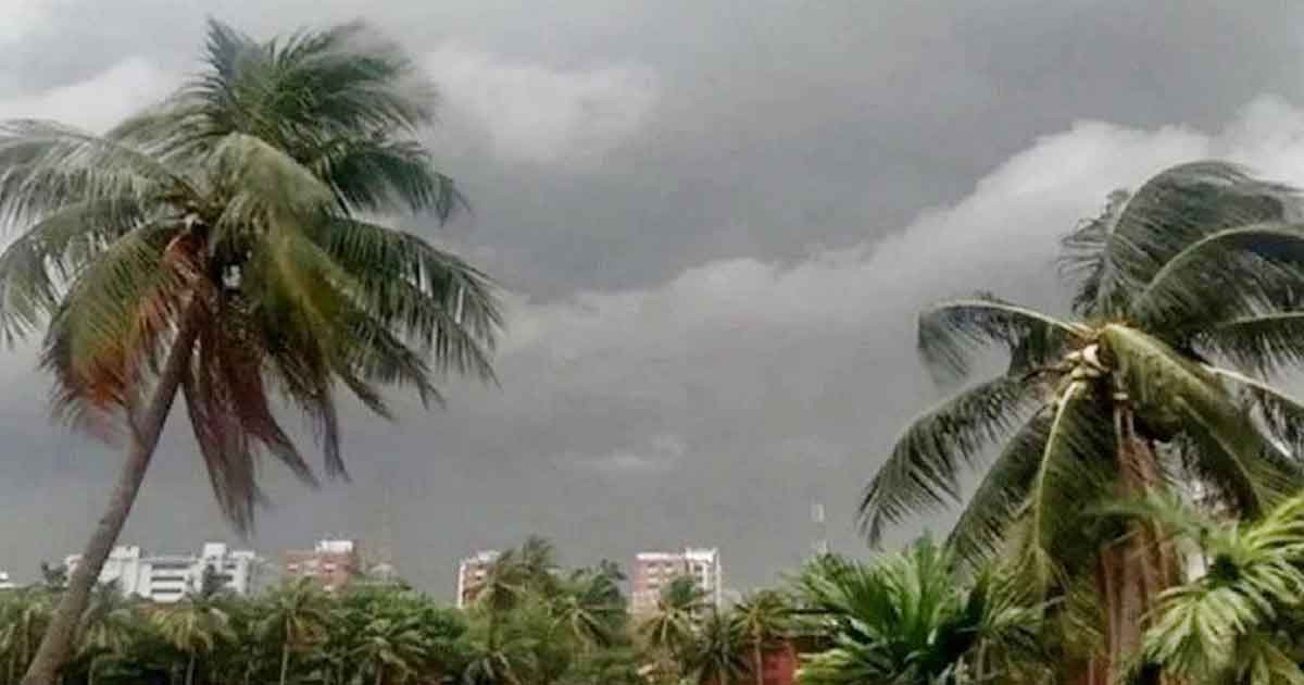 রাতের মধ্যে ১০ জেলায় ৬০ কিমি বেগে ঝড়ের আভাস