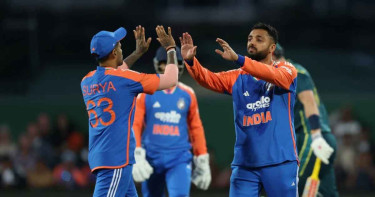 অস্ট্রেলিয়া ৫ উইকেটে হারিয়ে সিরিজে সমতা আনলো ভারত