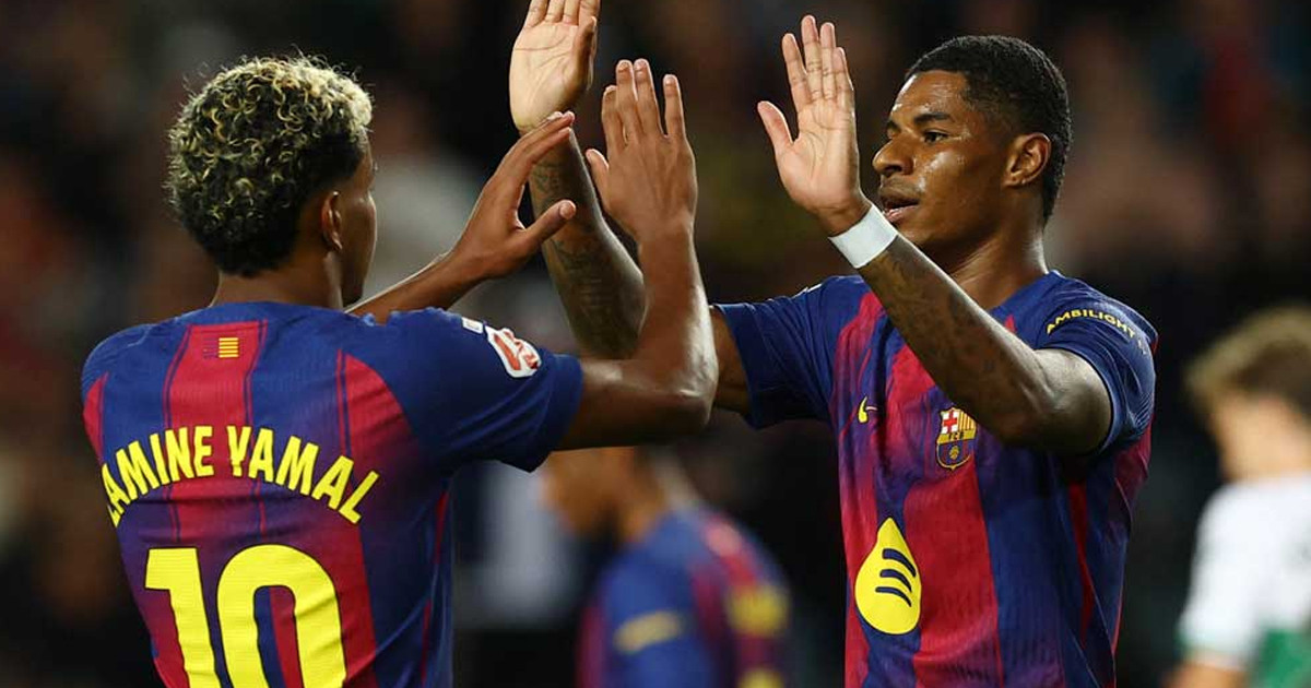 দুই মাস পর ইয়ামালের গোল, বার্সেলোনার সহজ জয়