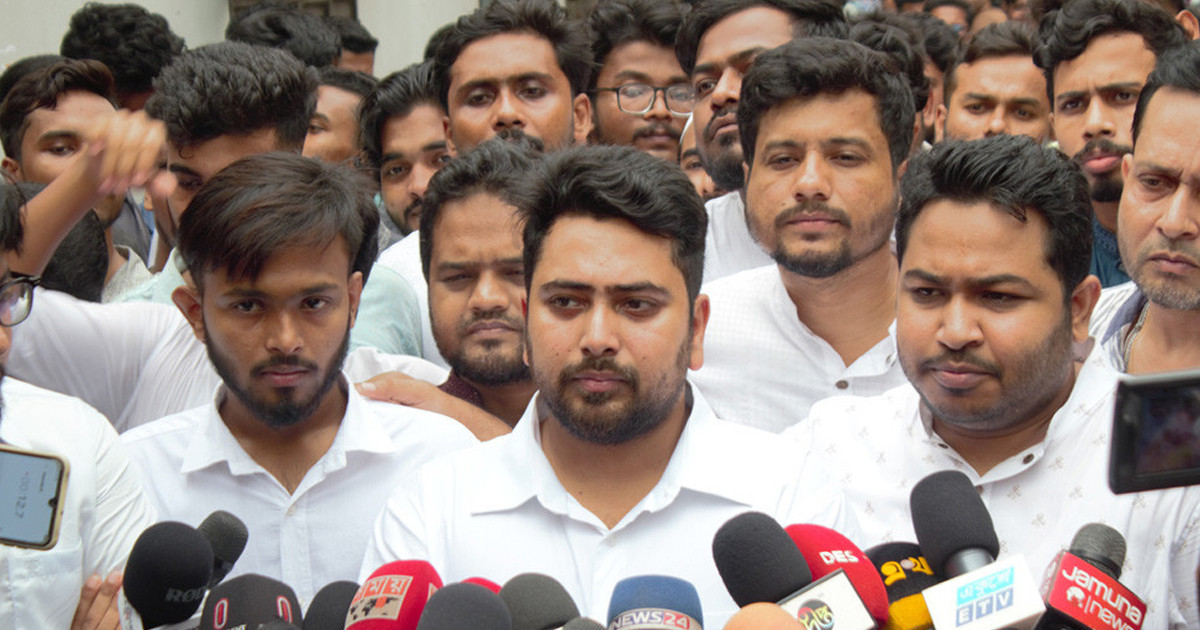 এককভাবে নির্বাচনে অংশ নিতে প্রস্তুত এনসিপি: নাহিদ ইসলাম