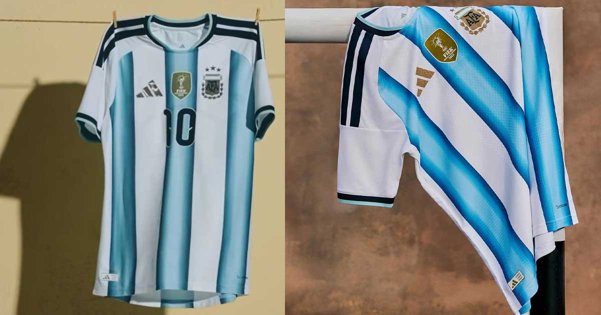তিন বিশ্বকাপের স্মৃতি বুকে নিয়ে মেসির আর্জেন্টিনার বিশ্বকাপ জার্সি