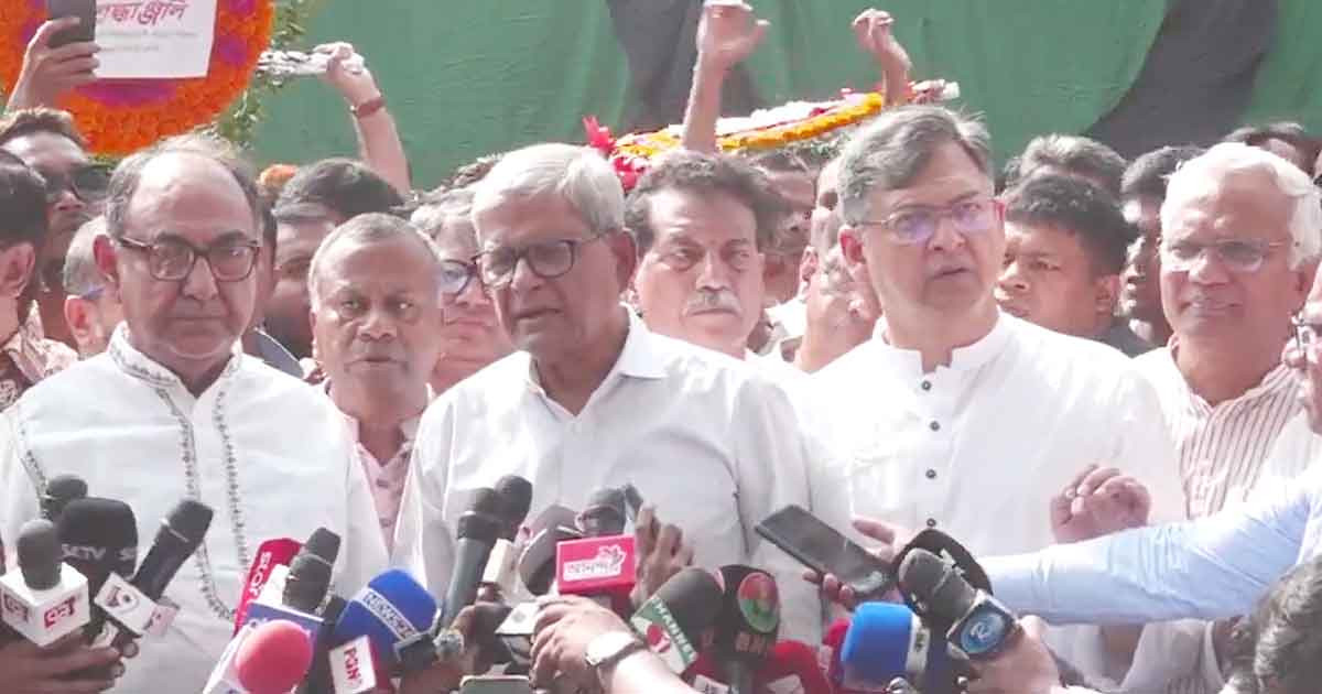 জিয়াউর রহমান বাংলাদেশের অগ্রগতির মূলভিত্তি রচনা করে দিয়েছিলেন: মির্জা ফখরুল