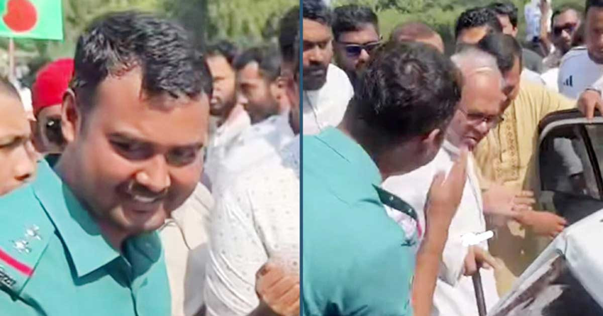 রিজভীর পা ছুঁয়ে সালাম করা সেই পুলিশ সদস্য প্রত্যাহার