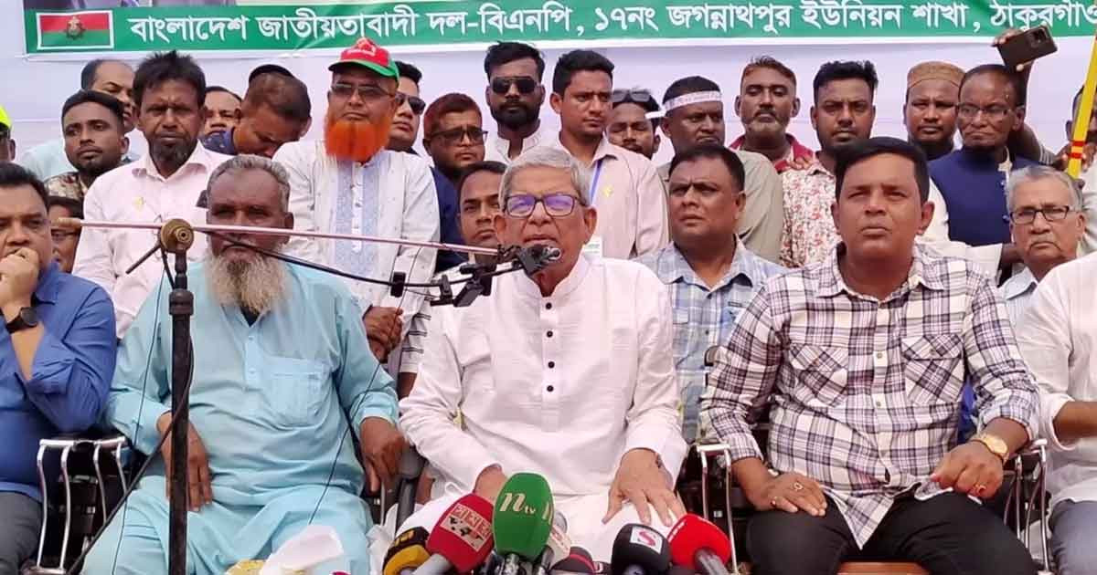 সাধারণ মানুষ গণভোট-সনদ বোঝে না: মির্জা ফখরুল