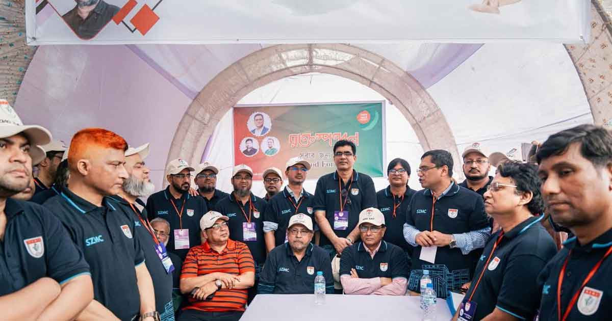 বগুড়ায় রক্তস্পন্দনের কিউআর কোড কার্যক্রমের উদ্বোধন করলেন ডা. পাভেল