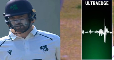 আল্ট্রাএজে অদ্ভুত দৃশ্য, তারপরও কেন আউট আইরিশ ব্যাটার