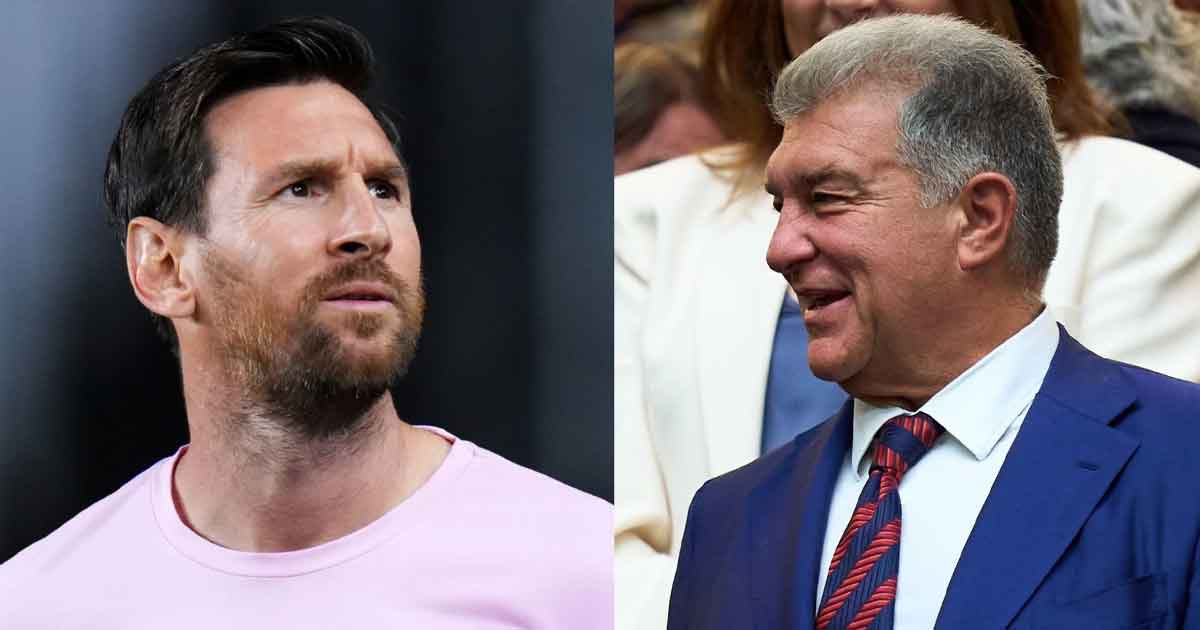 মেসির বার্সায় ফেরার সম্ভাবনাকে ‘অবাস্তব’ বললেন লাপোর্তা