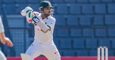 অষ্টম সেঞ্চুরি তুলে নিলেন টেস্ট অধিনায়ক শান্ত