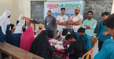 বসুন্ধরা শুভসংঘের উদ্যোগে ২০০ শিক্ষার্থীর রক্তের গ্রুপ নির্ণয়