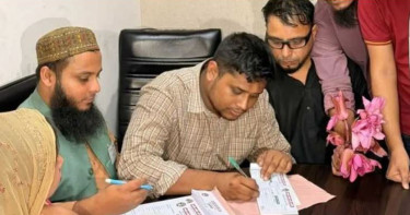 মনোনয়ন ফরম কিনলেন হাসনাত আবদুল্লাহ