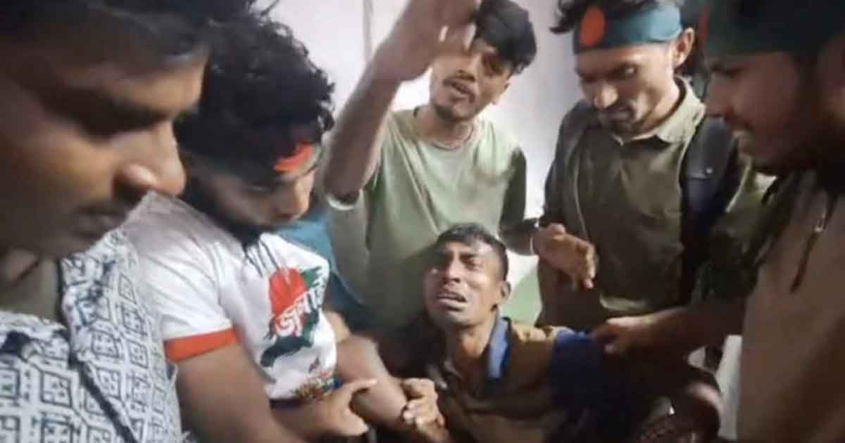 দলীয় কর্মী ভেবে রিকশাচালককে গণপিটুনি