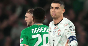 বিশ্বকাপ বাছাইয়ে পর্তুগালের হার, রোনালদোর লাল কার্ড