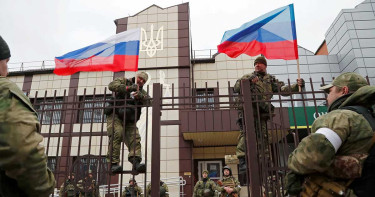 ইউক্রেনের রাজধানীজুড়ে রাশিয়ার ড্রোন হামলা!