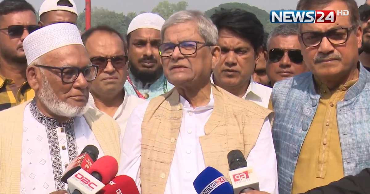 ভারতের দাদাগিরি বন্ধে বিশেষ গুরুত্ব দিতে চায় বিএনপি: মির্জা ফখরুল