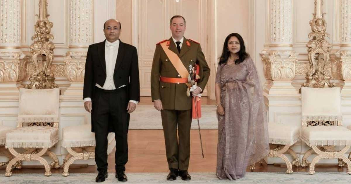 লুক্সেমবার্গের গ্র্যান্ড ডিউকের কাছে পরিচয়পত্র পেশ করলেন বাংলাদেশের রাষ্ট্রদূত
