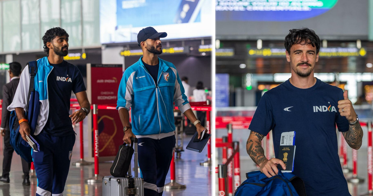 ঢাকায় ভারত ফুটবল দল