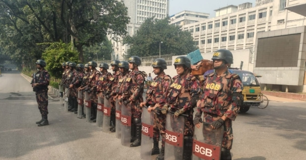 ঢাকা-গোপালগঞ্জ-ফরিদপুর-মাদারীপুরে বিজিবি মোতায়েন