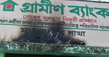 গ্রামীণ ব্যাংকের মাওনা-শ্রীপুর শাখায় পেট্রলবোমা নিক্ষেপ