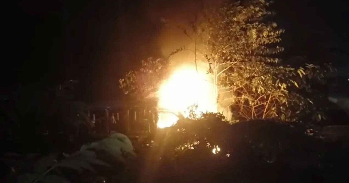 দক্ষিণ কেরানীগঞ্জ থানার ডাম্পিংয়ে আগুন